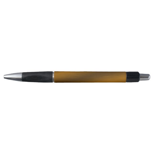Elegant Faux Brushed Bronze Pen (Front)
