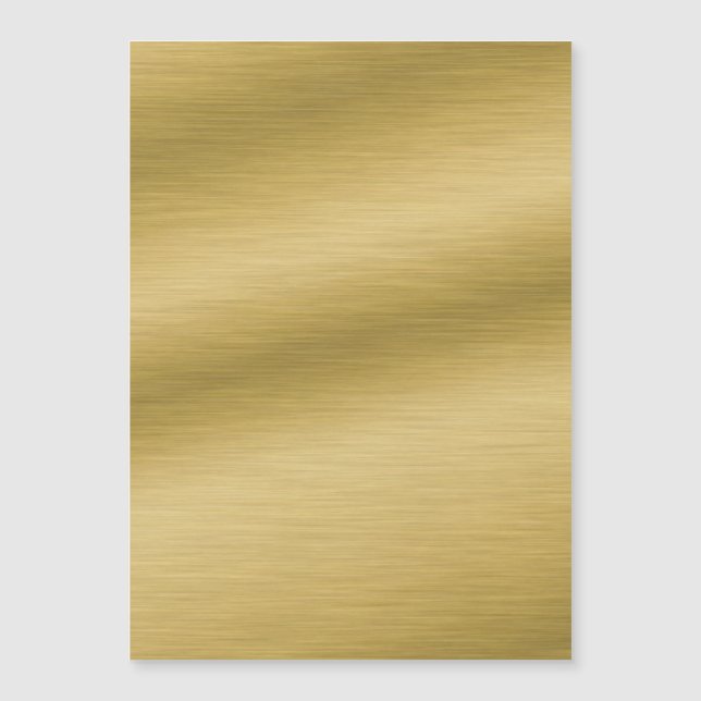 Elegant Faux Brushed Gold  Artwork (Front)