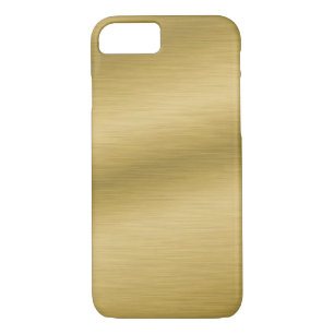 Elegant Faux Brushed Gold Case-Mate iPhone Case