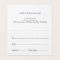 Elegant Faux Gold Dark Hair Gift Certificate