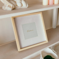 elegant faux gold foil hand written love art