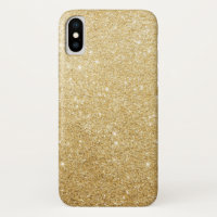 Elegant Faux Gold Glitter Luxury