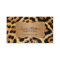Elegant Faux Leopard Fur