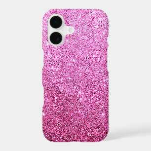 Elegant Faux Pink Glitter Luxury
