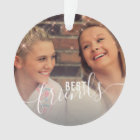 Elégant faux rose or coutume meilleures amis photo