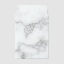 Elegant Faux White Marble