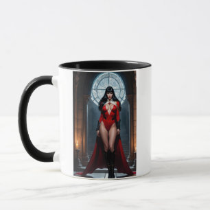 Elegant Female Vampire  Mug