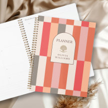 Elegant Feminine Stripes Pattern Personalized