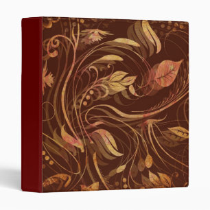 Elégant Feuilles d'automne 3 Classeur