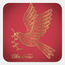 Elegant filigree dove