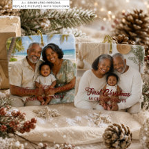 Elegant First Christmas as Grandparents 2 Photos