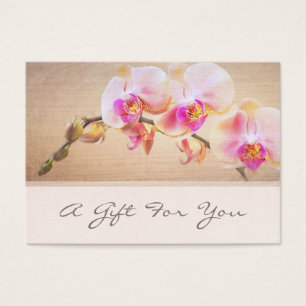 Élégant fleurs florales d'orchidée rose