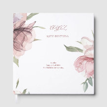 Elegant Floral 18th Birthday Invitation Card