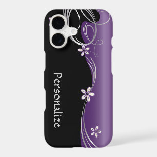 Elegant Floral Amethyst