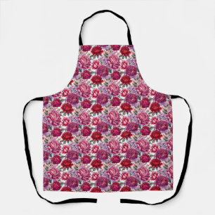 Elegant Floral  Apron