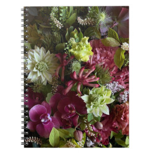 Elegant Floral Arrangement Botanical Notebook
