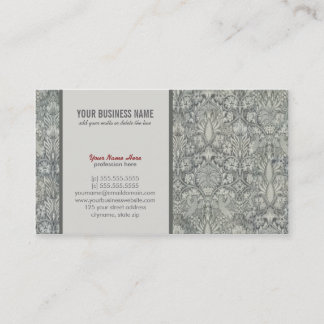 Elegant, floral, baroque Business Card