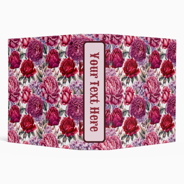 Elegant Floral  Binder (Background)