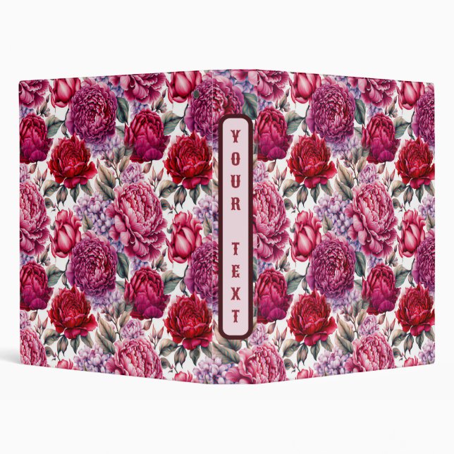 Elegant Floral Binder (Background)