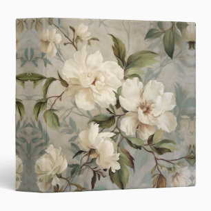 Elegant Floral  Binder