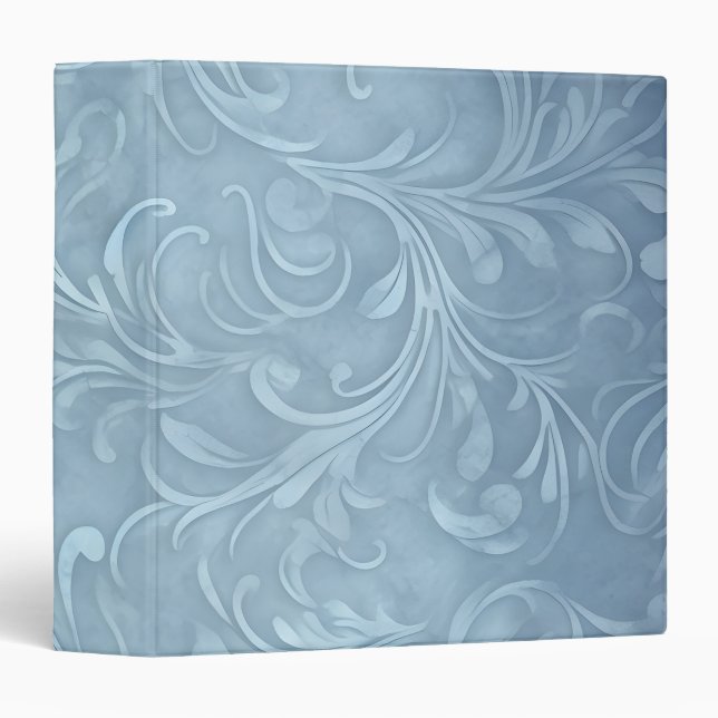 Elegant Floral  Binder (Front/Spine)