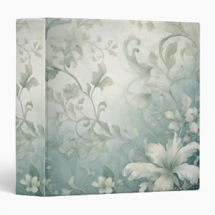 Elegant Floral Binder