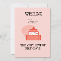 "Elegant Floral Birthday Invitation with Personali