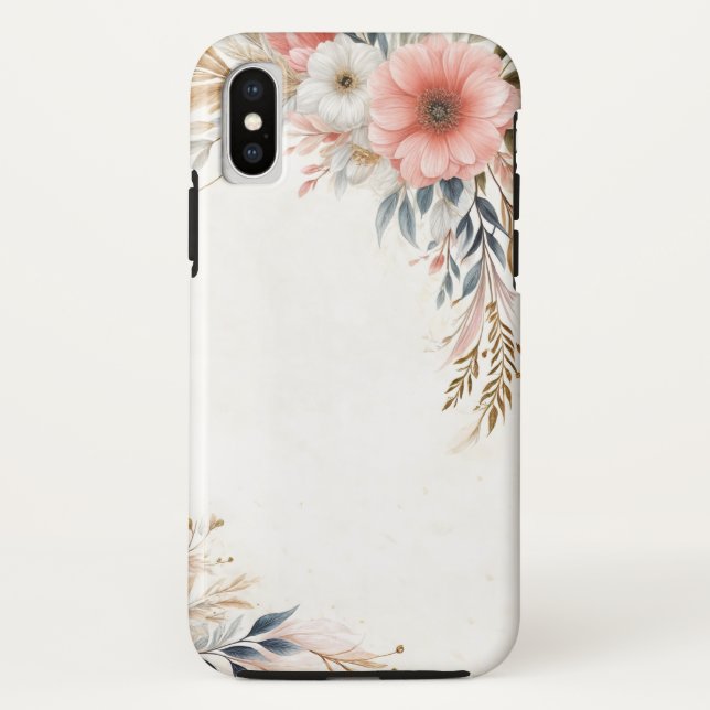 “Elegant Floral Botanical iPhone Case” Case-Mate iPhone Case (Back)