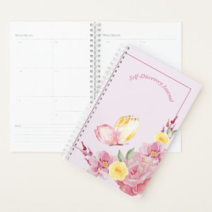 Elegant  Floral Bullet Journal Planner