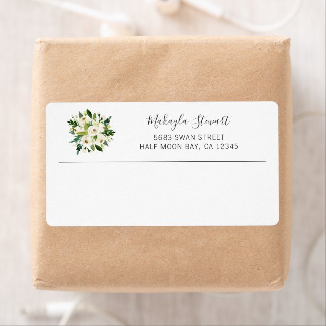Elégant Floral Business Shipping (En situation)