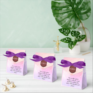 Elegant Floral Candle Business Card – FOREU Studio Favor Box