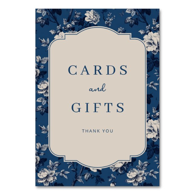 Elegant Floral Cards and Gifts (Front)