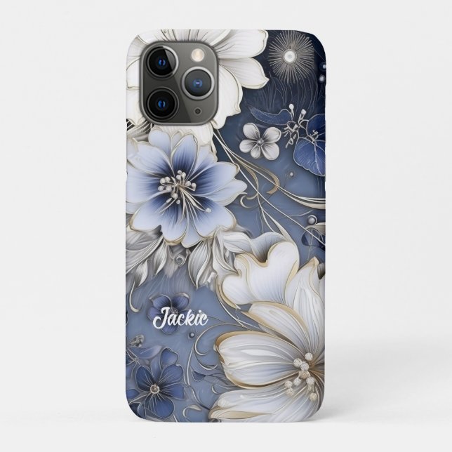 Elegant Floral  Case-Mate iPhone Case (Back)