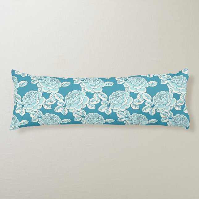 Elegant Floral Cushion with Vintage Charm (Front)