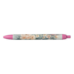 Elegant Floral Custom Design Ballpoint Pen