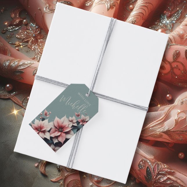 Elegant Floral Customizable Gift Tags (Creator Uploaded)