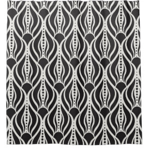 Elegant floral damask, art nouveau seamless patter