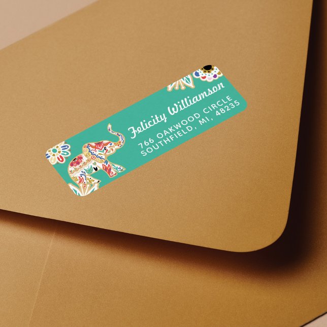 Elegant Floral Decorative Ornate Elephant Design (Creator Uploaded)