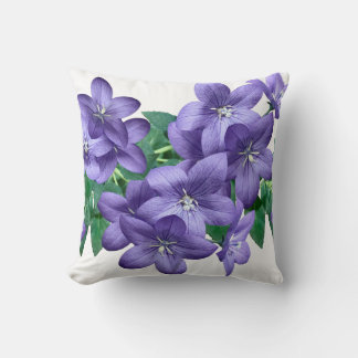 Elegant Floral Decorative Pillow