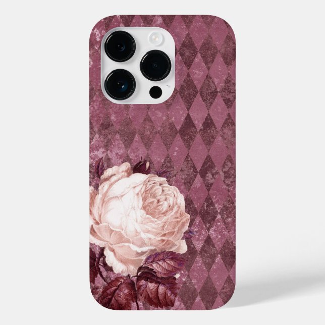 Elegant Floral Design Case-Mate iPhone Case (Back)