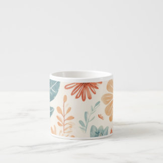 Elegant Floral Design Cup