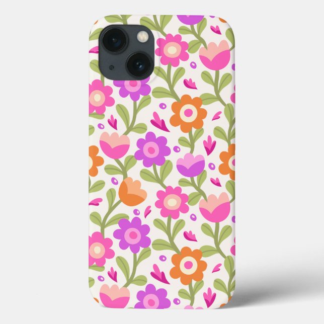 Elegant Floral Designs – Beautiful & Customizable  Case-Mate iPhone Case (Back)