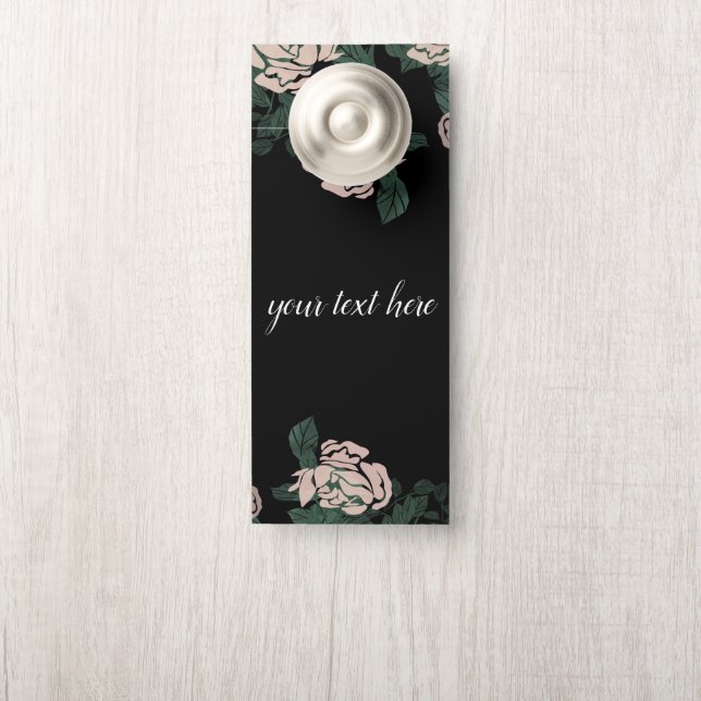elegant floral door hanger (On Knob)