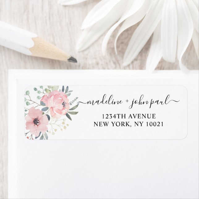 Elegant Floral Dusty Blush Pink Wedding (Insitu)