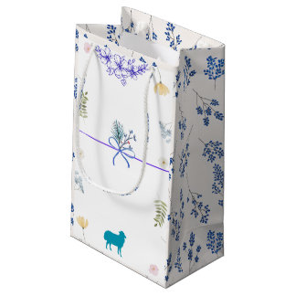Elegant Floral Eid al-Adha  Small Gift Bag