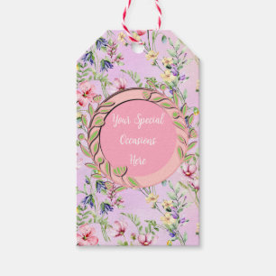 Elegant Floral Frame: for Every Occasion Gift Tags
