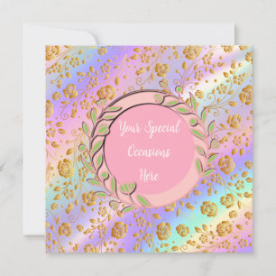 Elegant Floral Frame: for Every Occasion Invitation