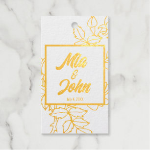 Elegant Floral Gift Tags