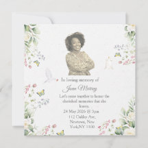 Elegant Floral In Loving Memory