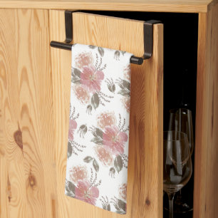Elegant Floral  Kitchen Towel